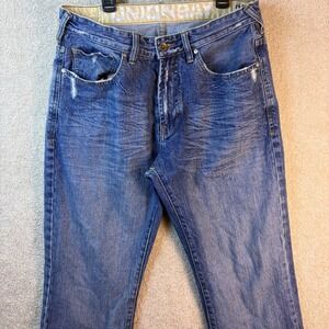 Vintage Unionbay Jeans Men's 32x30 (Fits 32x31) Blue Denim Straight Relaxed Y2K